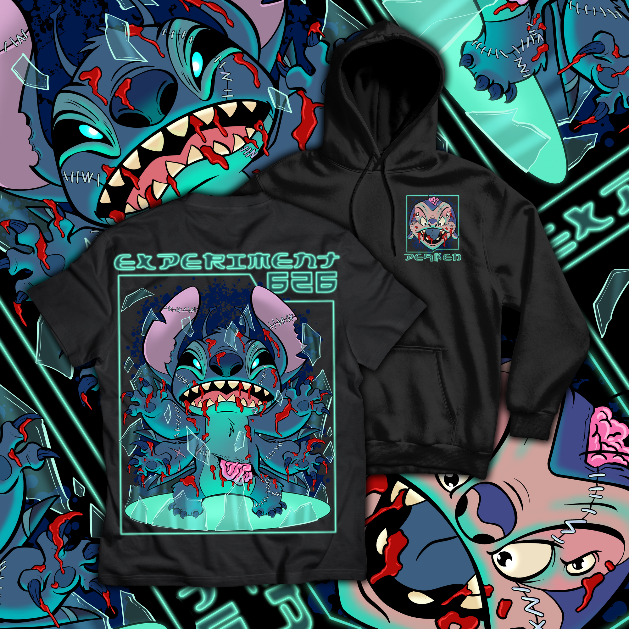 Contaminated T Shirt / Hoodie
