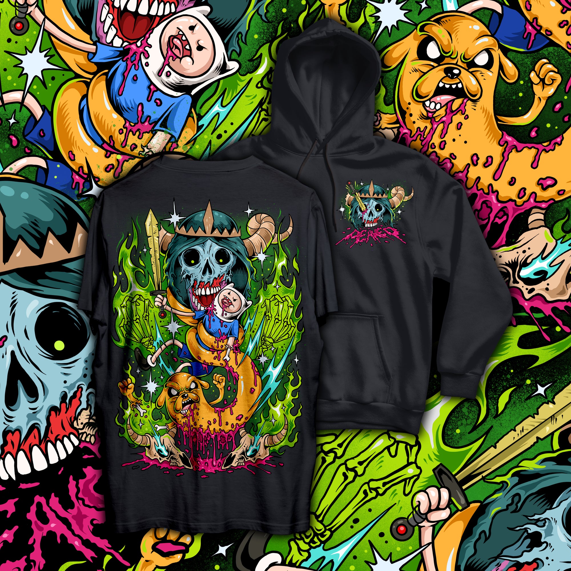 Finn & Jake T Shirt / Hoodie