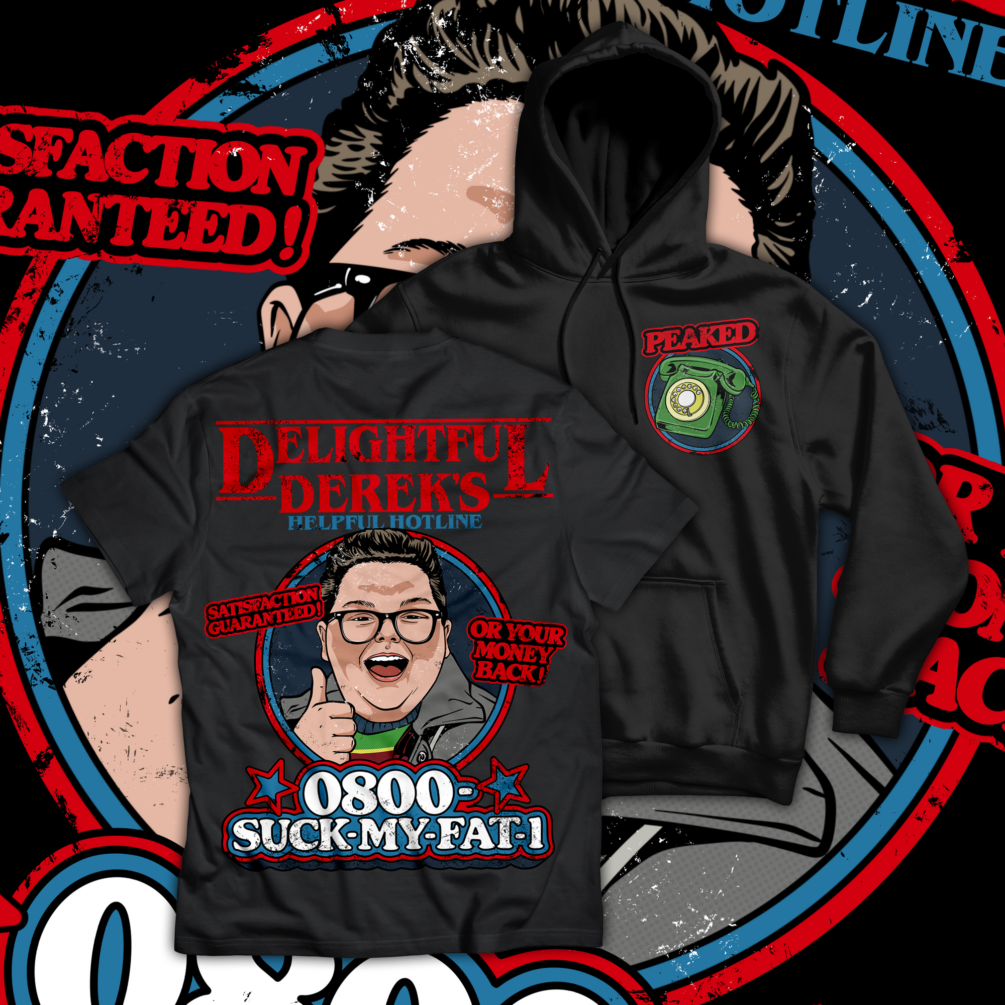 Derek T Shirt / Hoodie