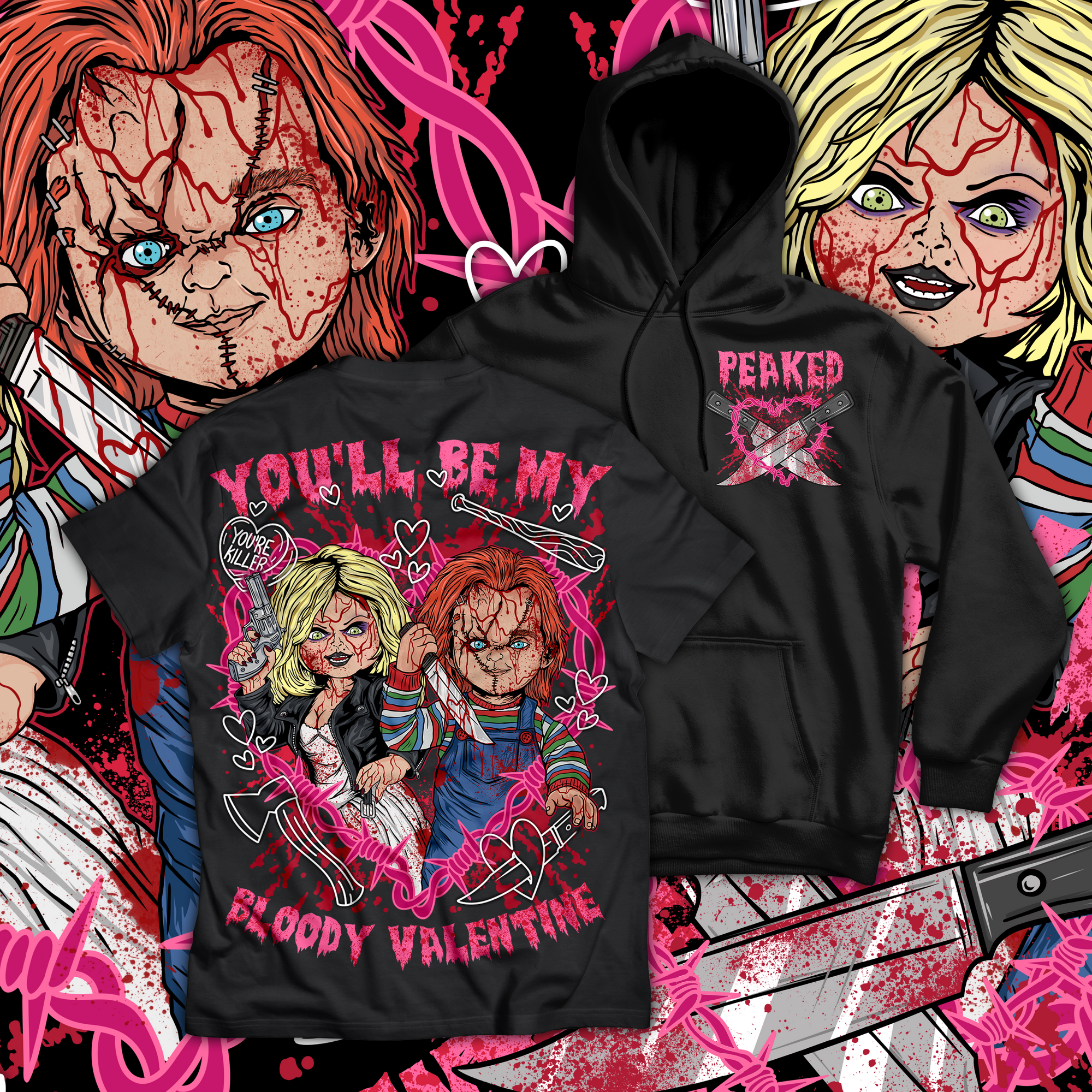 Limited Edition Killer Lover T Shirt / Hoodie