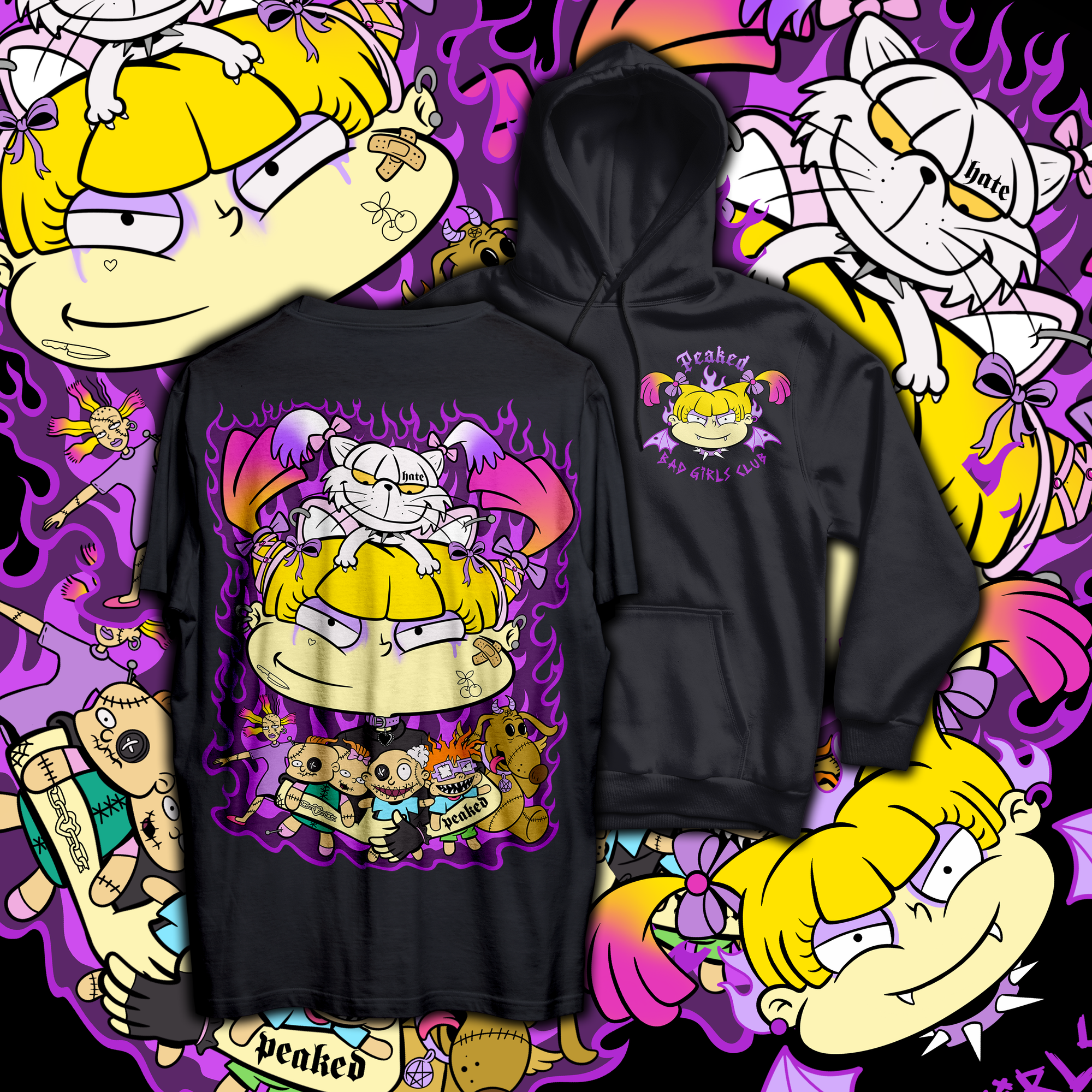 Angelica T Shirt / Hoodie